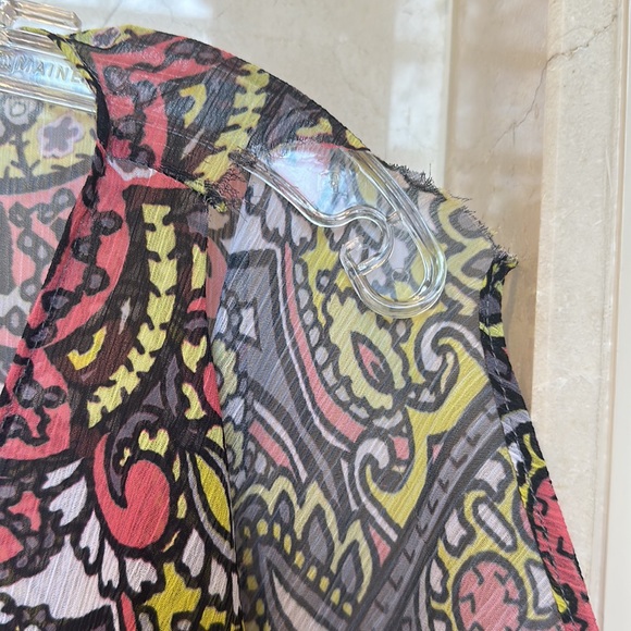 BECCA COVERUP Boho Chic Cinch Waist Dress Size Small - Picture 4 of 5